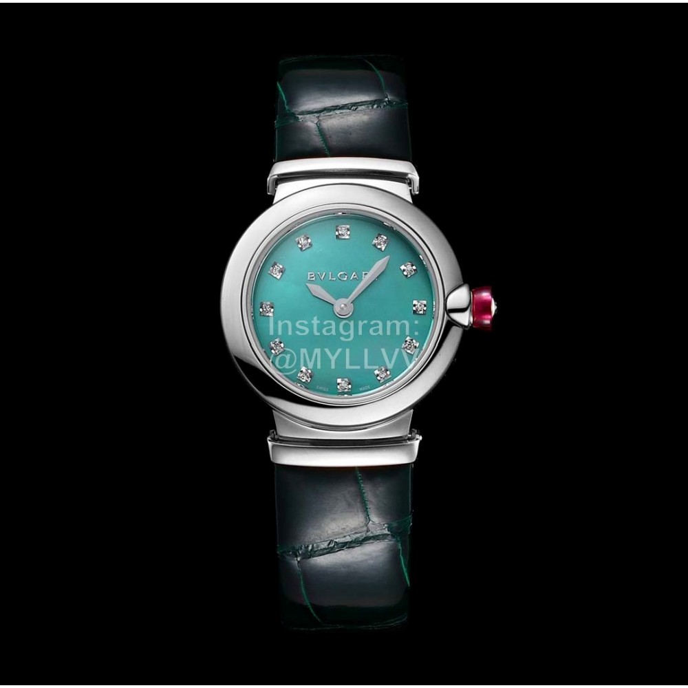 Bvlgari An Factory Fashion 28mm Dial Watch For Women Green