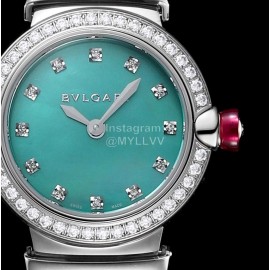 Bvlgari An Factory Fashion 28mm Dial Diamond Watch For Women