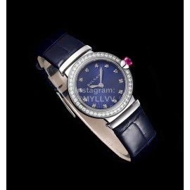 Bvlgari An Factory Fashion 28mm Dial Watch For Women Blue