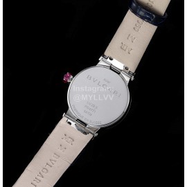 Bvlgari An Factory Fashion 28mm Dial Watch For Women Blue