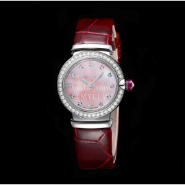 Bvlgari An Factory Fashion 28mm Dial Watch For Women Pink