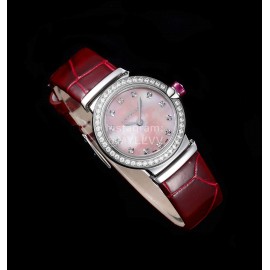 Bvlgari An Factory Fashion 28mm Dial Watch For Women Pink