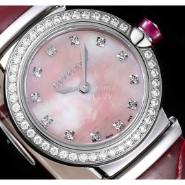 Bvlgari An Factory Fashion 28mm Dial Watch For Women Pink