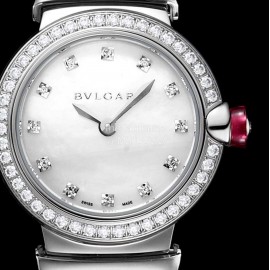 Bvlgari An Factory 28mm Dial Diamond Watch For Women