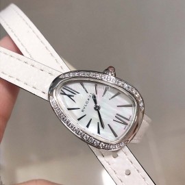 Bvlgari Bv Factory Serpenti Series Watch For Women White