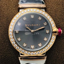 Bvlgari Bv Factory 33mm Dial Watch For Women Gray