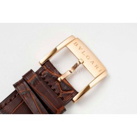 Bvlgari Octo Roma 41mm Dial Cowhide Strap Watch For Men