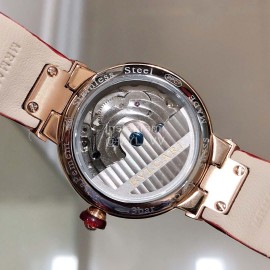 Bvlgari Lvcea Series Cowhide Strap Watch For Women