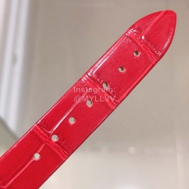 Bvlgari Lvcea Series Fashion Cowhide Strap Watch For Women