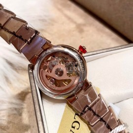 Bvlgari New Letter Hollowed Out Design Mechanical Watch For Women