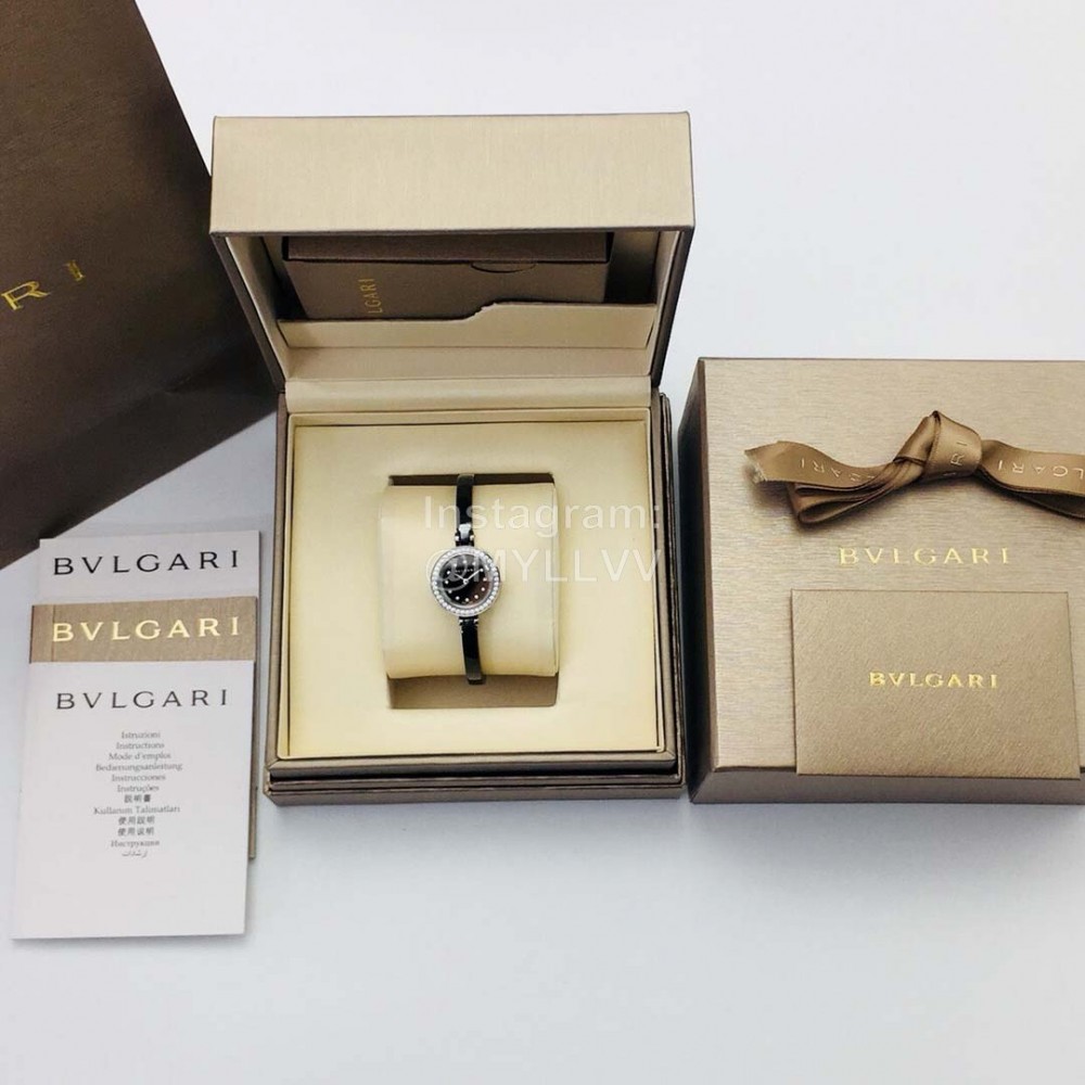 Bvlgari Bv Factory B.Zero 1 Diamond Ceramic Watch Black