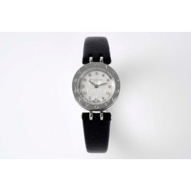 Bvlgari B.Zero 1 Cowhide Strap 23mm Dial Watch Black