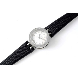 Bvlgari B.Zero 1 Cowhide Strap 23mm Dial Watch Black