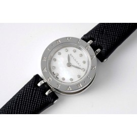 Bvlgari B.Zero 1 Cowhide Strap 23mm Dial Watch Black