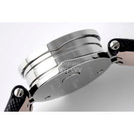 Bvlgari B.Zero 1 Cowhide Strap 23mm Dial Watch Black