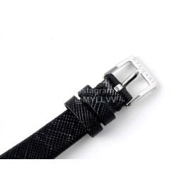 Bvlgari B.Zero 1 Cowhide Strap 23mm Dial Watch Black