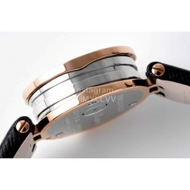 Bvlgari B.Zero 1 Black Cowhide Strap 23mm Dial Watch