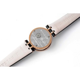 Bvlgari B.Zero 1 Black Cowhide Strap 23mm Dial Watch