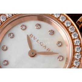 Bvlgari B.Zero 1 Cowhide Strap 23mm Dial Watch Brown