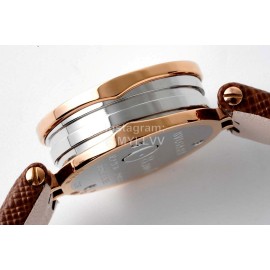 Bvlgari B.Zero 1 Cowhide Strap 23mm Dial Watch Brown