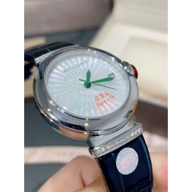 Bvlgari Calendar Leather Strap 33mm Dial Watch 