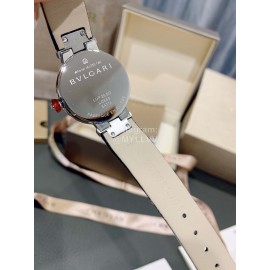 Bvlgari Calendar Leather Strap 33mm Dial Watch 