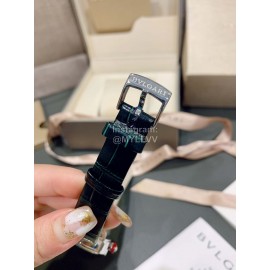 Bvlgari Calendar Leather Strap 33mm Dial Watch 