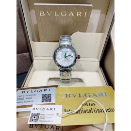 Bvlgari Calendar Steel Strap 33mm Dial  Watch 