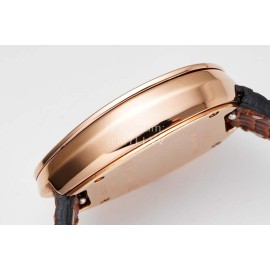 Bvlgari Serpenti Cowhide Strap Watch For Women Brown