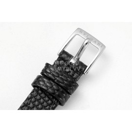 Bvlgari Serpenti Cowhide Strap Watch For Women Black