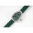 Bvlgari Serpenti Cowhide Strap Diamond Watch Green