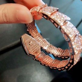 Bvlgari Serpenti Fashion Sapphire Glass Diamond Watch