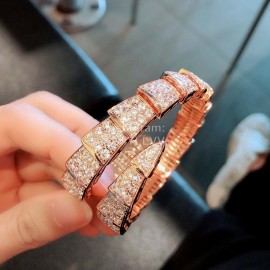 Bvlgari Serpenti Fashion Sapphire Glass Diamond Watch