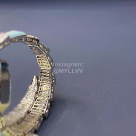 Bvlgari Serpenti Sapphire Glass Diamond Watch Blue