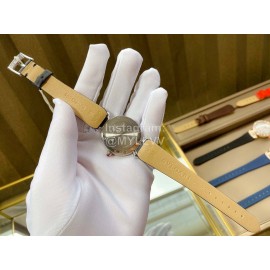 Bvlgari 36mm Diamond Dial Soft Strap Watch For Women