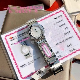 Bvlgari Fashion Binling Binling Steel Strap Diamond Watch
