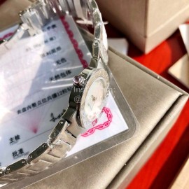 Bvlgari Fashion Binling Binling Steel Strap Diamond Watch