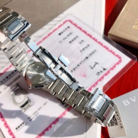 Bvlgari Fashion Binling Binling Steel Strap Diamond Watch