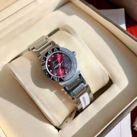 Bvlgari New Binling Binling Steel Strap Diamond Watch