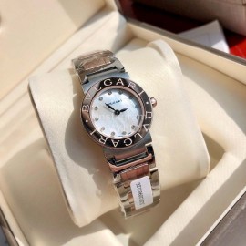 Bvlgari Fashion Steel Strap Diamond Watch