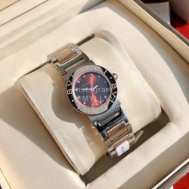 Bvlgari New Steel Strap Diamond Watch