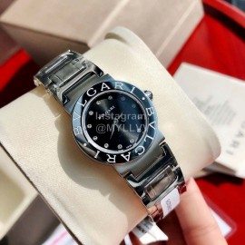 Bvlgari Binling Binling Diamond Steel Strap Watch
