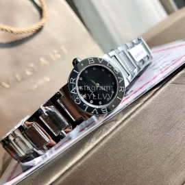 Bvlgari Binling Binling Diamond Steel Strap Watch