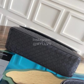 Bottega Veneta Fashion Winter Woven Leather Handbag Gray