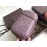 Bottega Veneta Sheepskin Woven Antique Hand Bag Purple