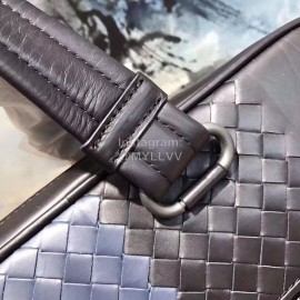 Bottega Veneta New Woven Leather Hand-Held Briefcase For Men 
