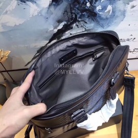 Bottega Veneta New Woven Leather Hand-Held Briefcase For Men 