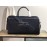 Bottega Veneta Leather Nylon Woven Large Travel Bag