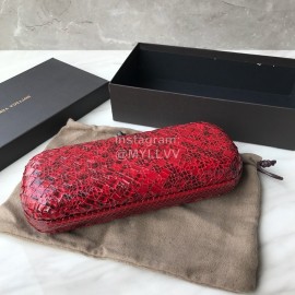 Bottega Veneta Fashionable Cowhide Knitting Party Bag Red