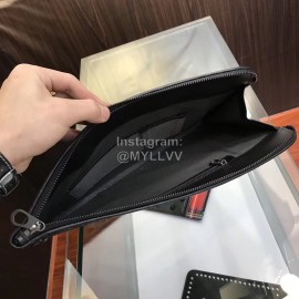 Bottega Veneta Fashion Woven Leather Handbag For Men Black